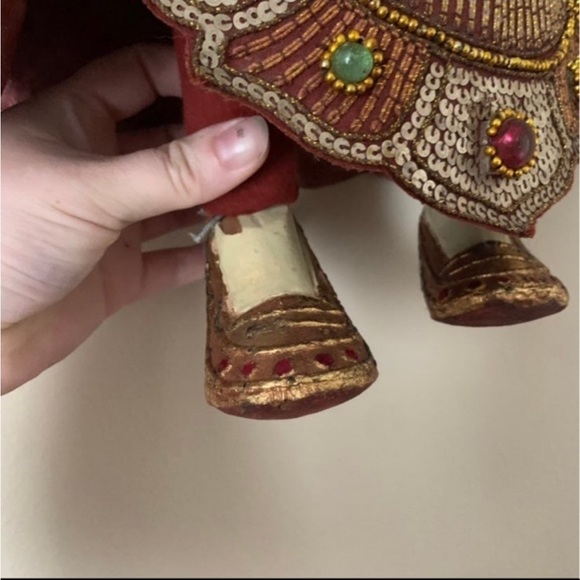 Indonesian Thai Burmese Asian Handmade Marionette Wooden Puppet LARGE - Picture 4 of 10